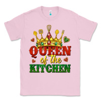 Bubblegum Pink queen of the kitchen Classic Tee - texasbilliewilder