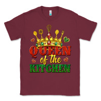 Burgundy queen of the kitchen Classic Tee - texasbilliewilder