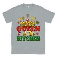 Heather Grey queen of the kitchen Classic Tee - texasbilliewilder