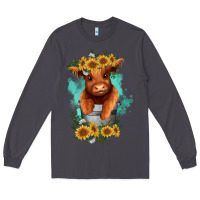 Smoke baby cow in a bucket Long Sleeve Tee - RanaPortraitStore