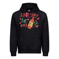 Black will you be my Urban Hoodie - MaliasSmallBusiness