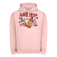 Pigment Salmon will you be my Urban Hoodie - MaliasSmallBusiness