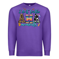 Purple i do it for the aha moments Premium Sweatshirt - AdoDesignShop