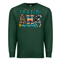 Sports Green i do it for the aha moments Premium Sweatshirt - AdoDesignShop