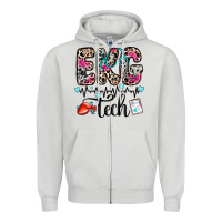 Ekg Tech Zipper Hoodie | Teevron