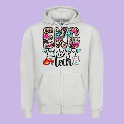 Zipper Hoodie ekg tech