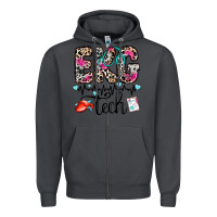 Smoke ekg tech Zipper Hoodie - Zillion Design Studio