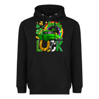 Black Loads of luck truck st. patricks day Heavyweight Hoodie - Neo Western