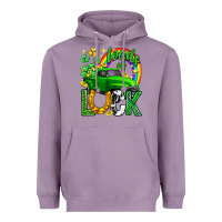 Lavender Loads of luck truck st. patricks day Heavyweight Hoodie - Neo Western