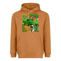 Meerkat Loads of luck truck st. patricks day Heavyweight Hoodie - Neo Western