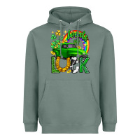 Sage Loads of luck truck st. patricks day Heavyweight Hoodie - Neo Western