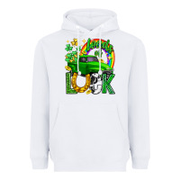 White Loads of luck truck st. patricks day Heavyweight Hoodie - Neo Western