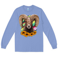 Colony Blue bighorn sheep Long Sleeve Tee - RanaPortraitStore