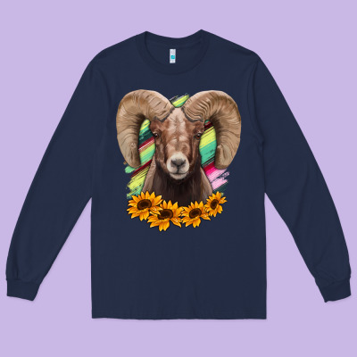 Long Sleeve Tee bighorn sheep