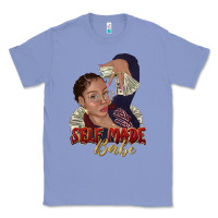 Colony Blue self made babe afro black woman Classic Tee - texasbilliewilder