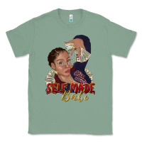 Sage self made babe afro black woman Classic Tee - texasbilliewilder