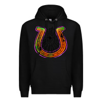 Black halloween  horseshoe Premium Hoodie - Jasminsmagicworld
