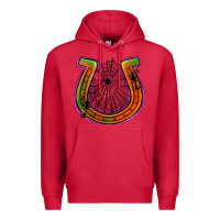 Cardinal halloween  horseshoe Premium Hoodie - Jasminsmagicworld