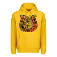 Lemon halloween  horseshoe Premium Hoodie - Jasminsmagicworld