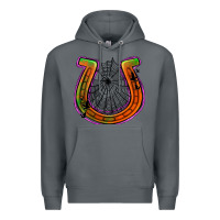 Rock halloween  horseshoe Premium Hoodie - Jasminsmagicworld