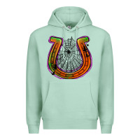 Seafoam halloween  horseshoe Premium Hoodie - Jasminsmagicworld