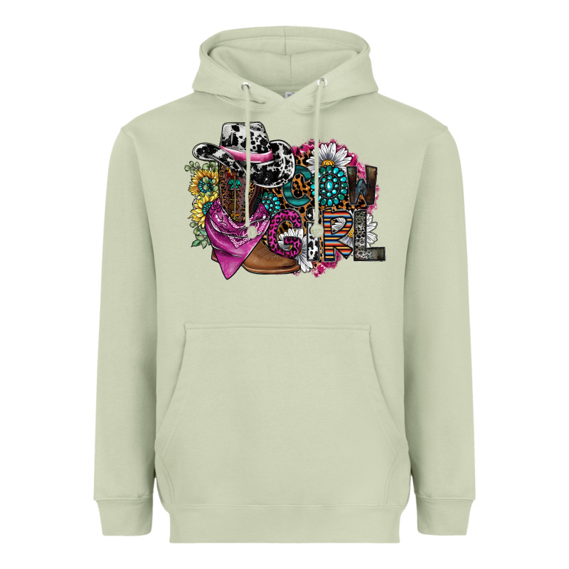 Cowgirl2 Heavyweight Hoodie by SublimationCraftShop | Teevron