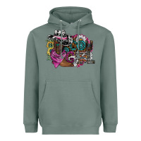 Sage cowgirl2 Heavyweight Hoodie - SublimationCraftShop
