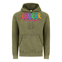 Fight Cancer In All Colors Vintage Hoodie | Teevron