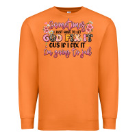 Carrot sometimes i just have to let god fix it Premium Sweatshirt - JahusDesignShop