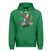 Emerald support squad autism Urban Hoodie - MaliasSmallBusiness