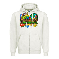 Teacher Life Zipper Hoodie | Teevron