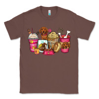 Chestnut dachshund coffee cups Classic Tee - Zillion Design Studio