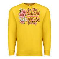 Lemon be the reason someone smiles today Premium Sweatshirt - JahusDesignShop
