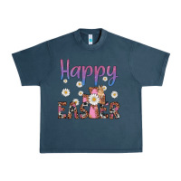Midnight Navy happy easter cross Urban Heavy Tee - Artiststas