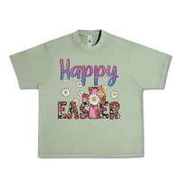 Oil Green happy easter cross Urban Heavy Tee - Artiststas