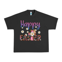 Pigment Black happy easter cross Urban Heavy Tee - Artiststas