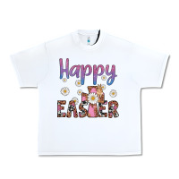 White happy easter cross Urban Heavy Tee - Artiststas