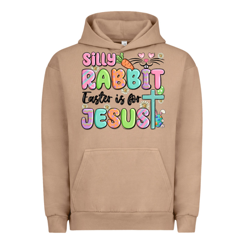 Silly Rabbit Easter Is For Jesus Urban Hoodie by MaliasSmallBusiness | Teevron