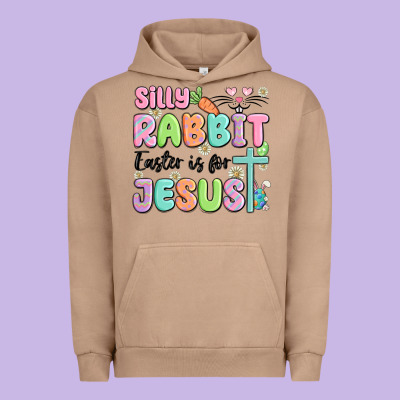 Silly Rabbit Easter Is For Jesus Urban Hoodie Designed By Maliassmallbusiness