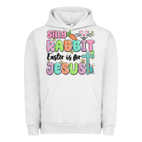 Pigment Lunar Rock silly rabbit easter is for jesus Urban Hoodie - MaliasSmallBusiness