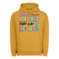 Pigment Peanut Butter silly rabbit easter is for jesus Urban Hoodie - MaliasSmallBusiness