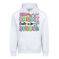 White silly rabbit easter is for jesus Urban Hoodie - MaliasSmallBusiness