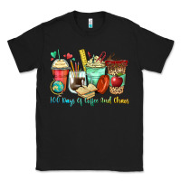 Black 100 days of coffee and chaos coffee cups Classic Tee - Zillion Design Studio