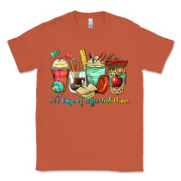 Copper 100 days of coffee and chaos coffee cups Classic Tee - Zillion Design Studio