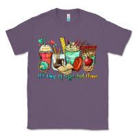 Lavender 100 days of coffee and chaos coffee cups Classic Tee - Zillion Design Studio