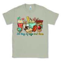 Matcha 100 days of coffee and chaos coffee cups Classic Tee - Zillion Design Studio
