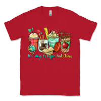 100 Days Of Coffee And Chaos Coffee Cups Classic Tee | Teevron