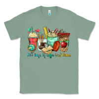 Sage 100 days of coffee and chaos coffee cups Classic Tee - Zillion Design Studio