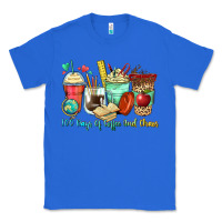 True Royal 100 days of coffee and chaos coffee cups Classic Tee - Zillion Design Studio