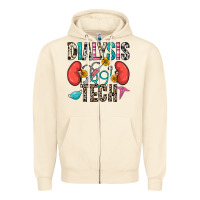 Sandshell dialysis tech Zipper Hoodie - Zillion Design Studio